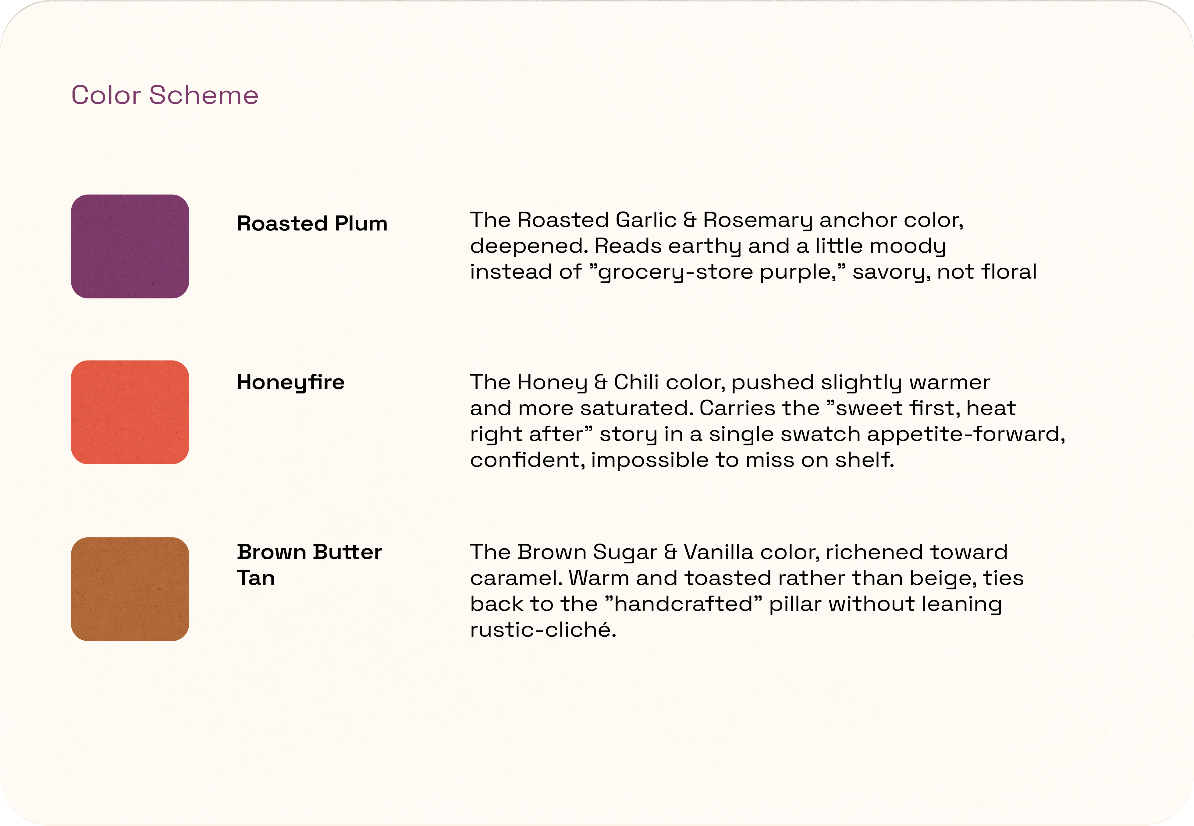 Colour rationale
