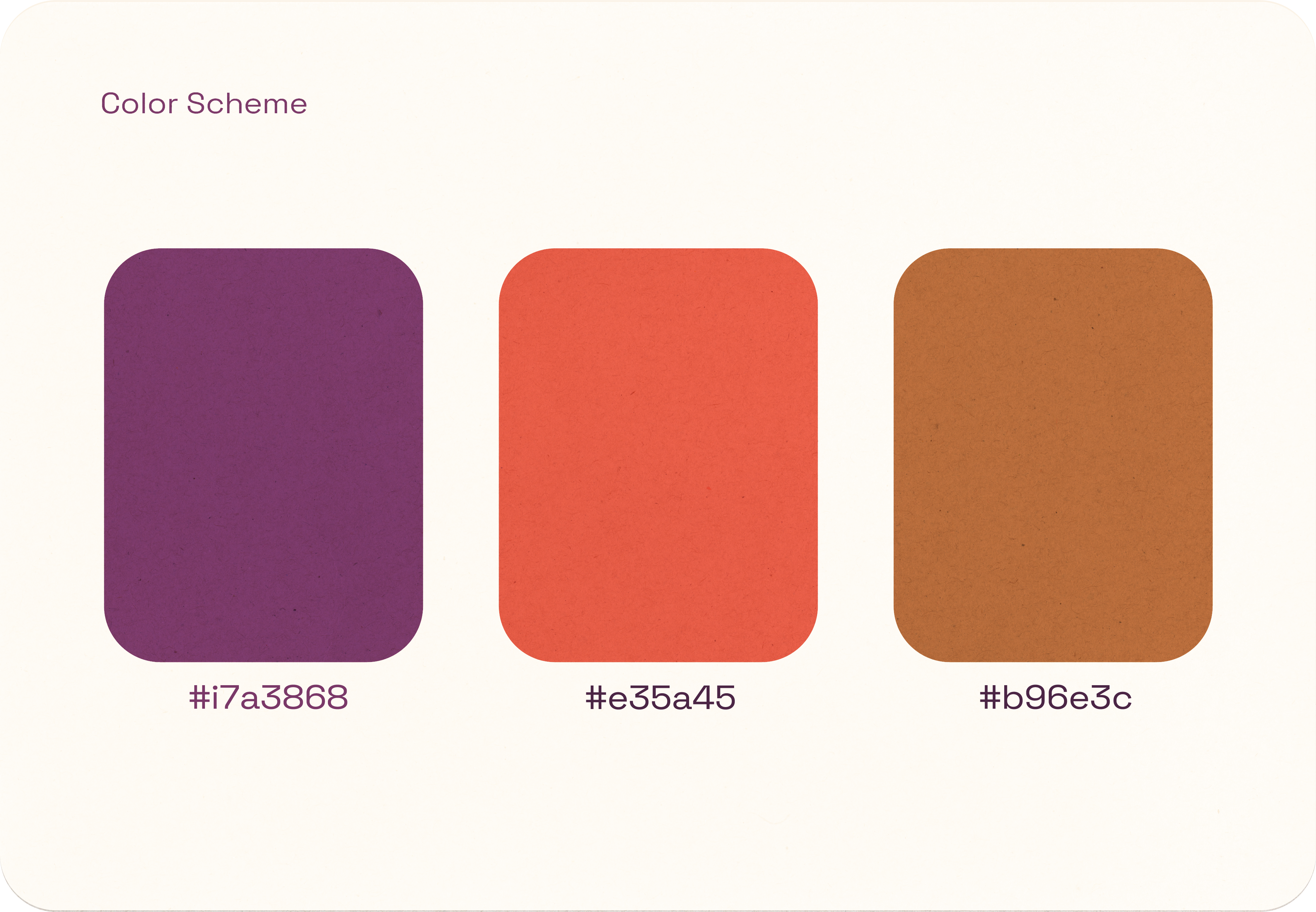 Colour scheme